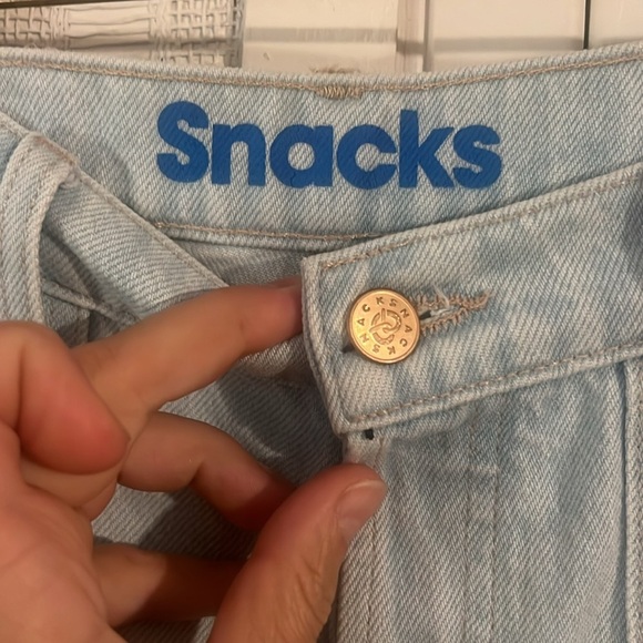 Mother SNACKS! High Waisted Smoothie Carpenter Ankle Jeans NWT SIZE 31 - Picture 5 of 12